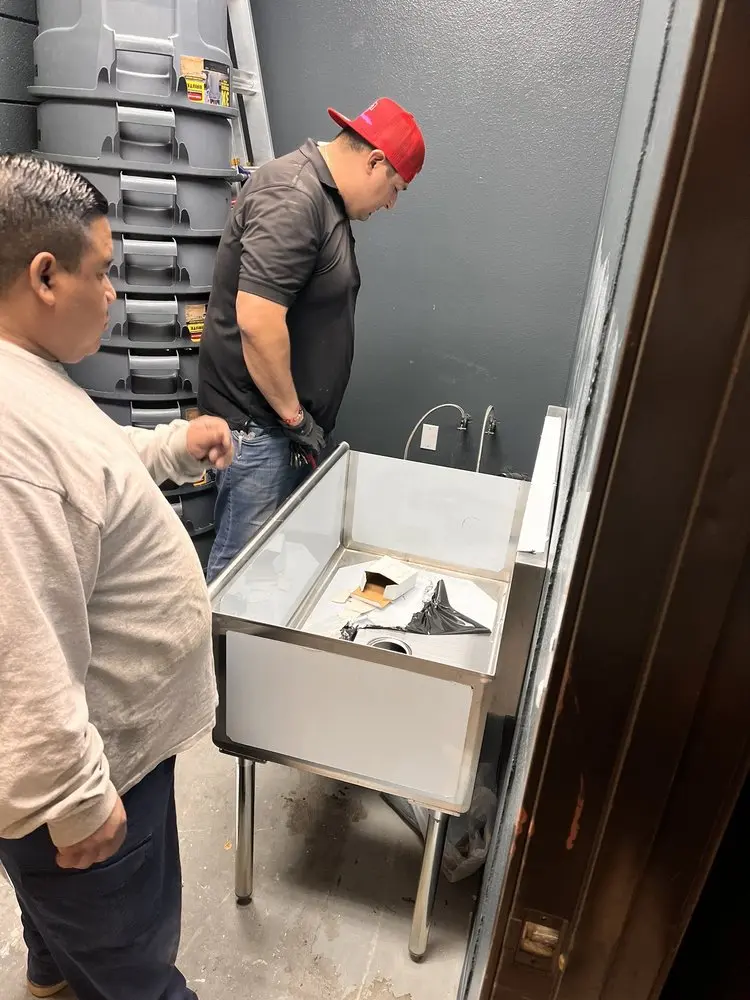 Commercial plumbing and sink installation in Gun Club Estates