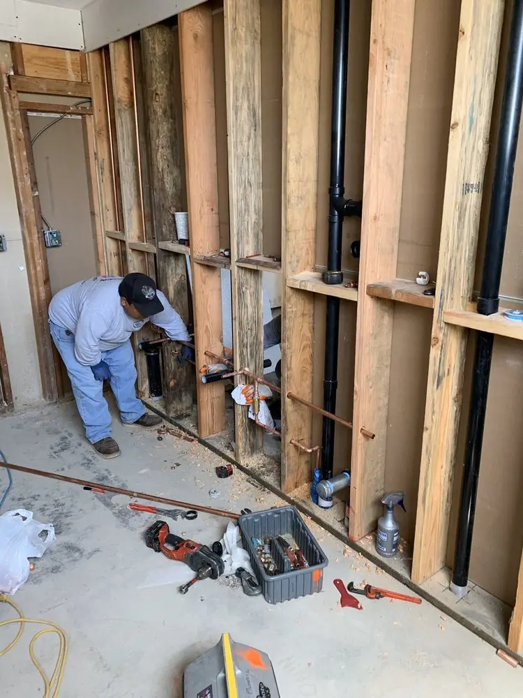 Commercial rough-in plumbing for Gas Line Repair in Gun Club Estates